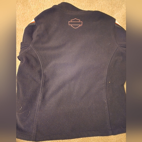 Harley Davidson Women's XL fleece full zip - Picture 3 of 3